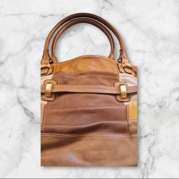 Elegant Brown Leather Women's Bag B. MAKOWSKY - Picture 13 of 16